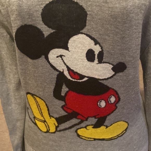 Disney Grey Mickey Mouse sweater - Picture 3 of 8